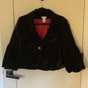 Velvety jacket